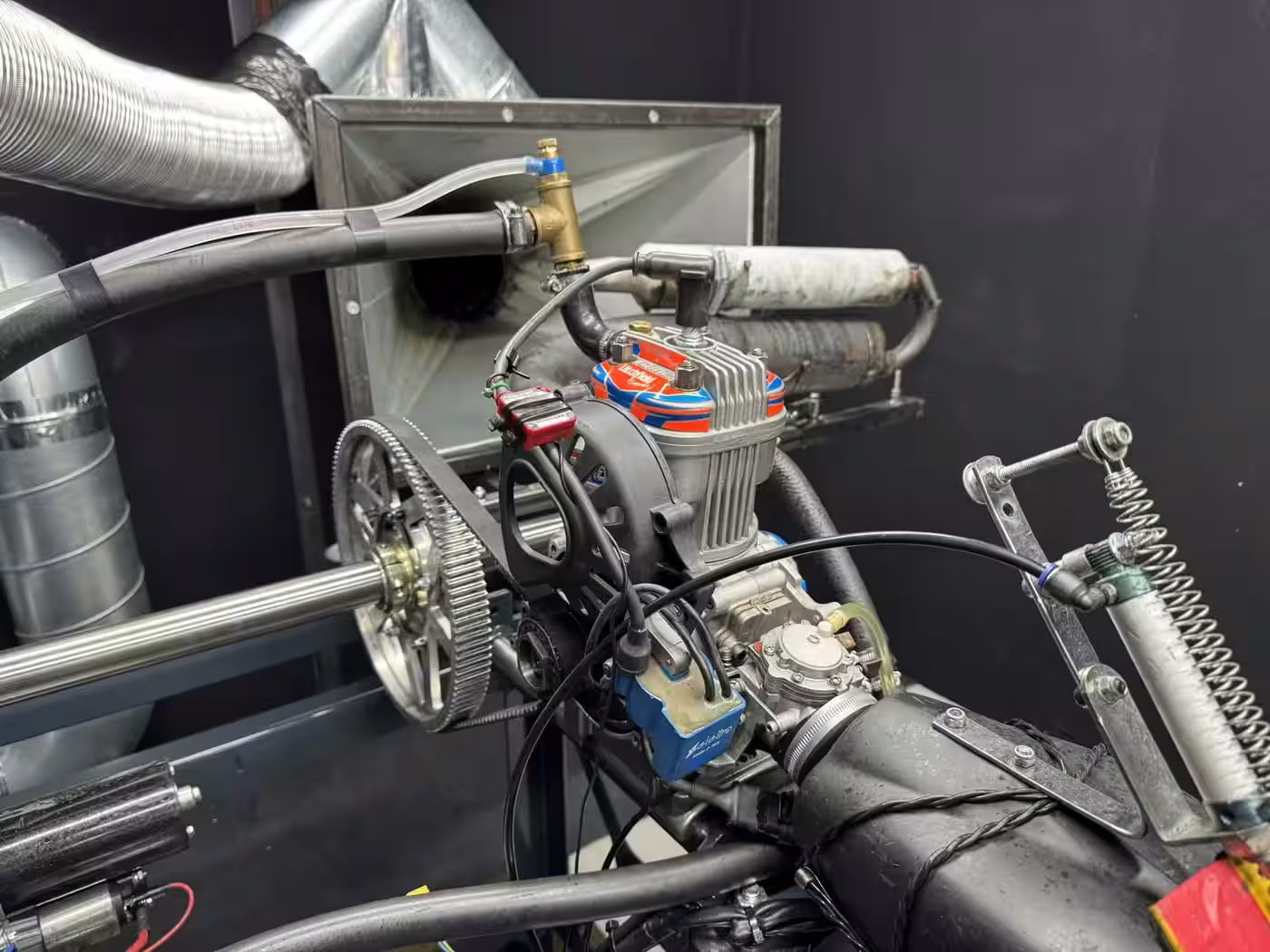 X30 kart engine on the MDL dyno